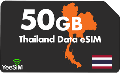 Thailand 50GB 180Days