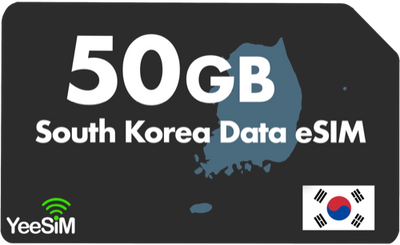 South Korea 50GB 30Days
